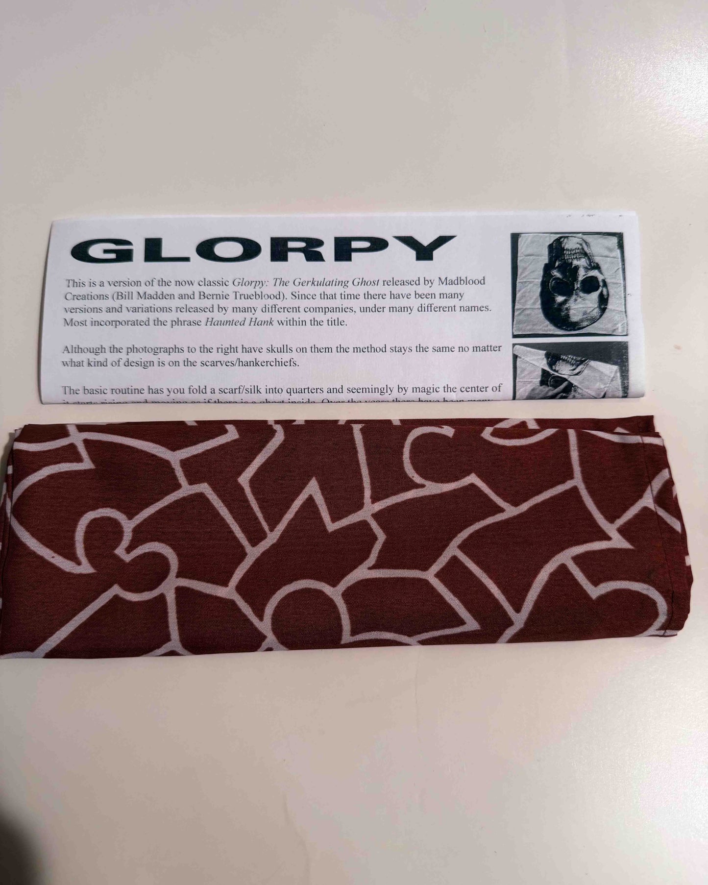 Glorpy - The Gerkulating Ghost Handkerchief Trick