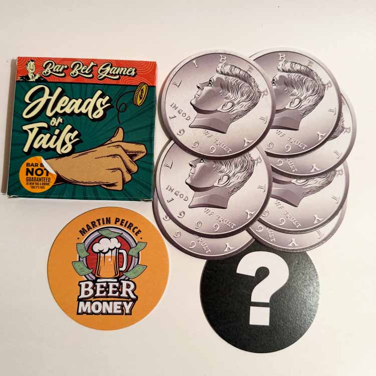 Beer Money (Heads & Tails) by Martin Peirce