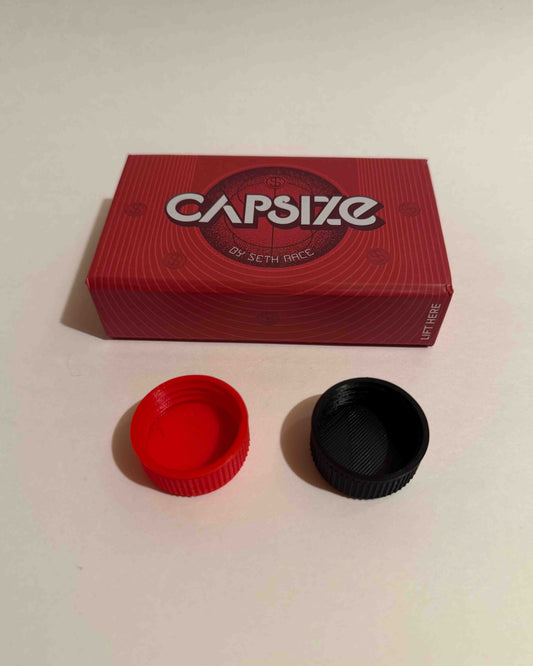 Capsize 2.0 by Seth Race (1 Red & 1 Black Cap)