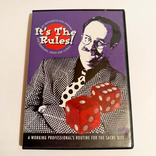 It's The Rules (DICE ROUTINE) by Bob Sheets DVD