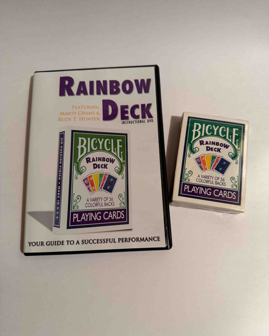 Rainbow Deck Bicycle Back by Magic Makers