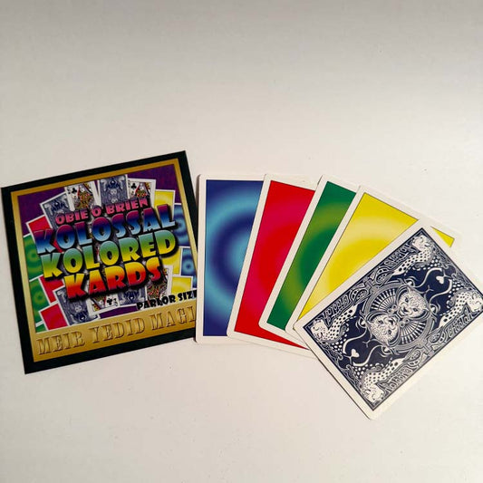 Obie O'Brien's Kolossal Kolored Kards (Parlor Size)