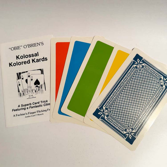 Obie O'Brien's Kolossal Kolored Kards