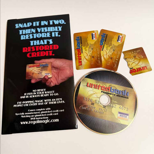 Restored Credit (DVD and Gimmick) by David Regal